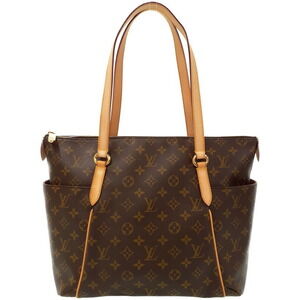 Louis Vuitton Monogram Leather Brown Totally Tote Bag